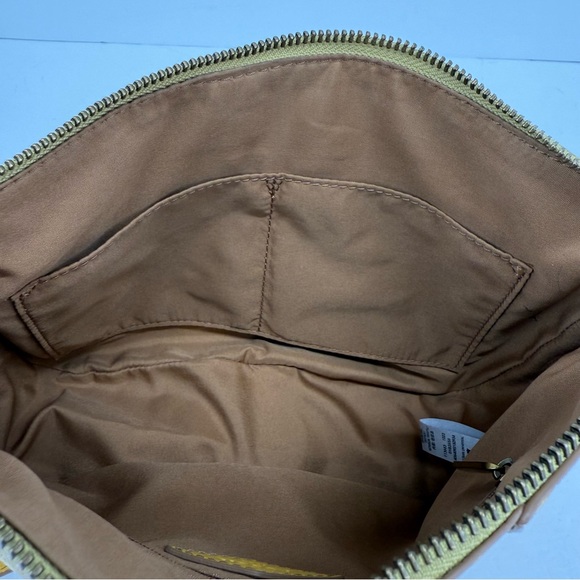 Fossil Ochre Yellow Leather Skylar Handbag Crossbody Bag - Picture 8 of 13